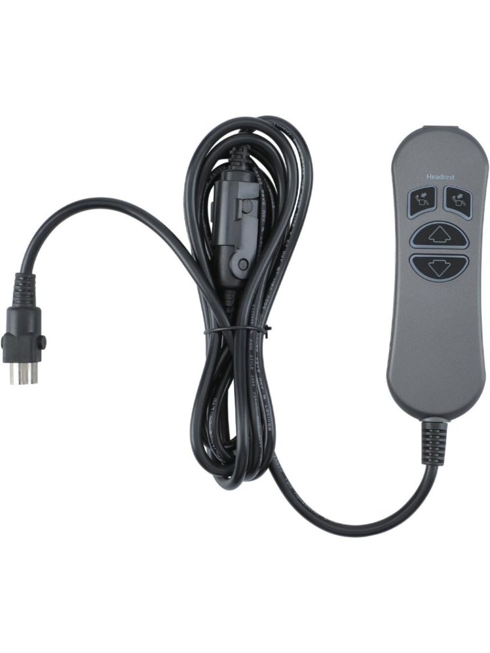 Backlit 4-Button Hand Control Remote for Lift Chairs & Power Recliners USB - Picture 2 of 5